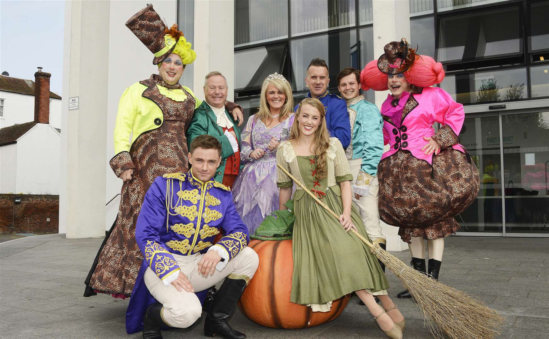 The cast of this Christmas's panto at the Marlowe Theatre Picture: Paul Amos