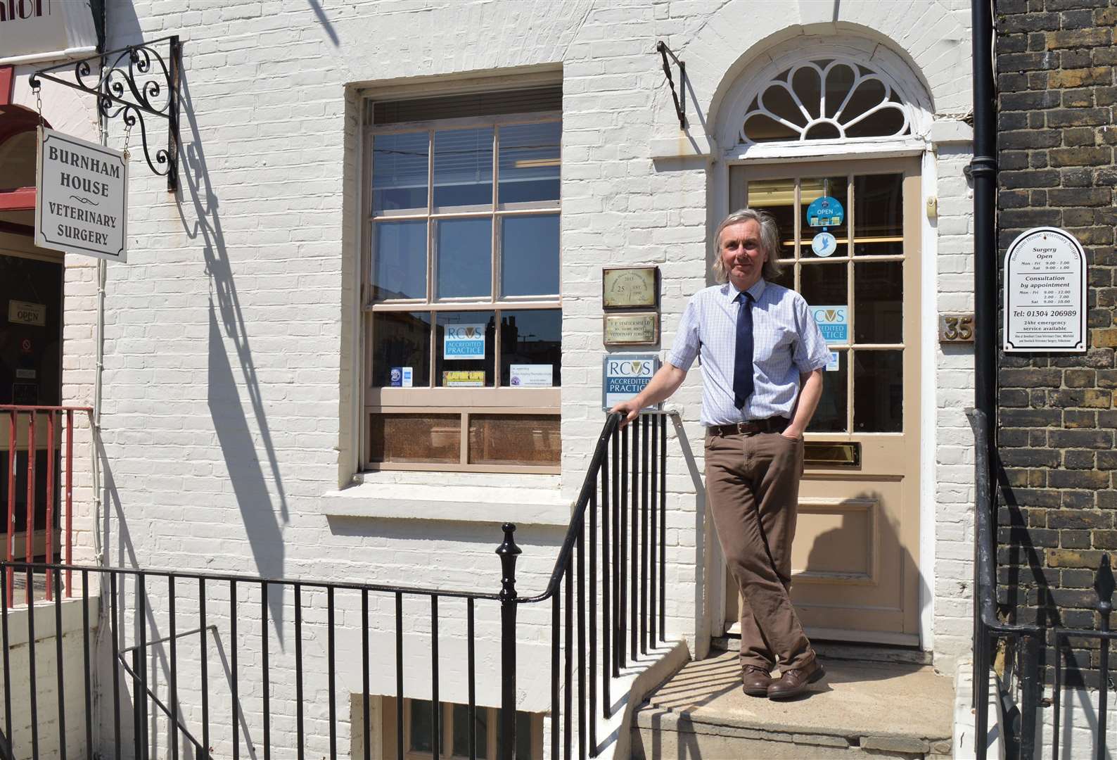 Practice principle Jeremy Stattersfield at Burnham House Veterinary Surgery is running two new services