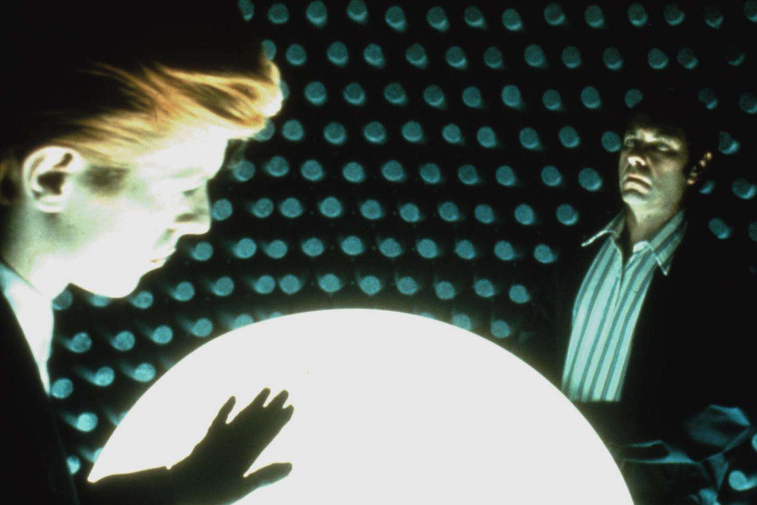 David Bowie and Rip Torn in the film The Man Who Fell To Earth, to be shown in Folkestone's Quarterhouse