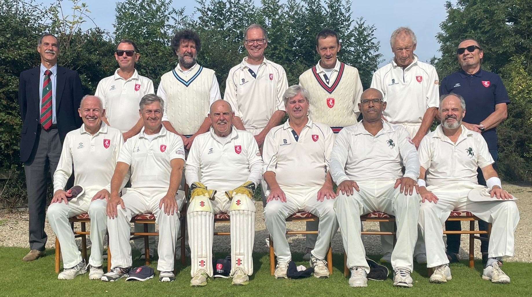 Kent Over-60s won the Over 60s National County Championship for the third time