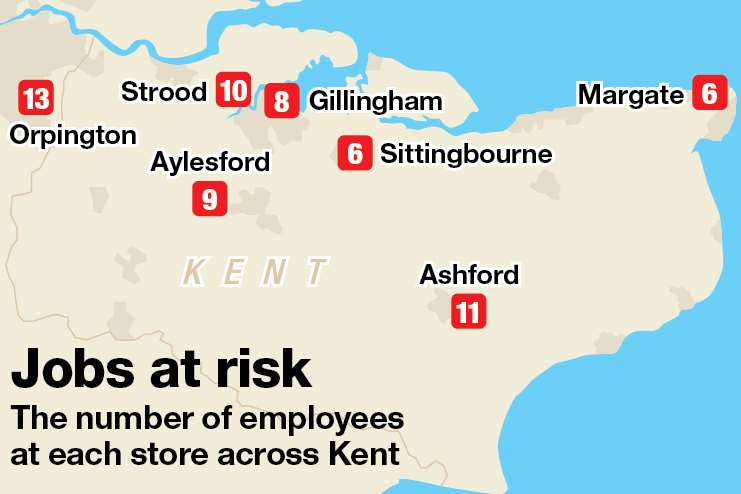 Jobs at risk at Paul Simon across Kent