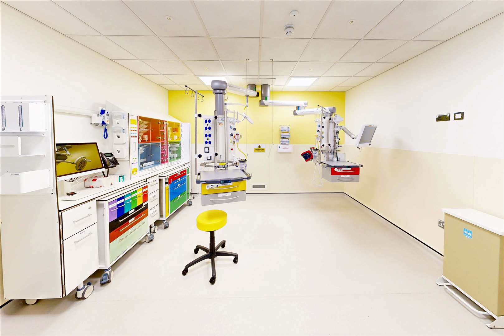The resuscitation area at QEQM has received an upgrade. Pic: East Kent Hospitals Trust