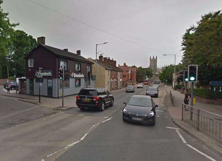 Domino's Pizza in Military Road, Canterbury. Picture: Google Street View