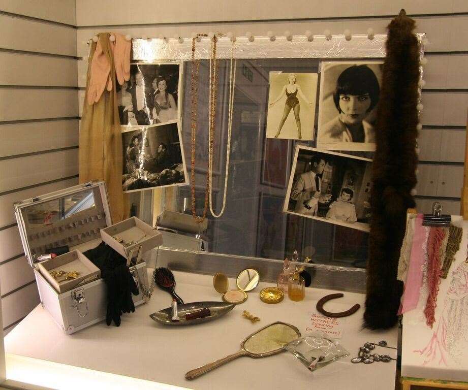 The Kent Museum of the Moving Image includes displays such as what a dressing table of a Ealing Studios actress would have looked like. Picture Kent MOMI