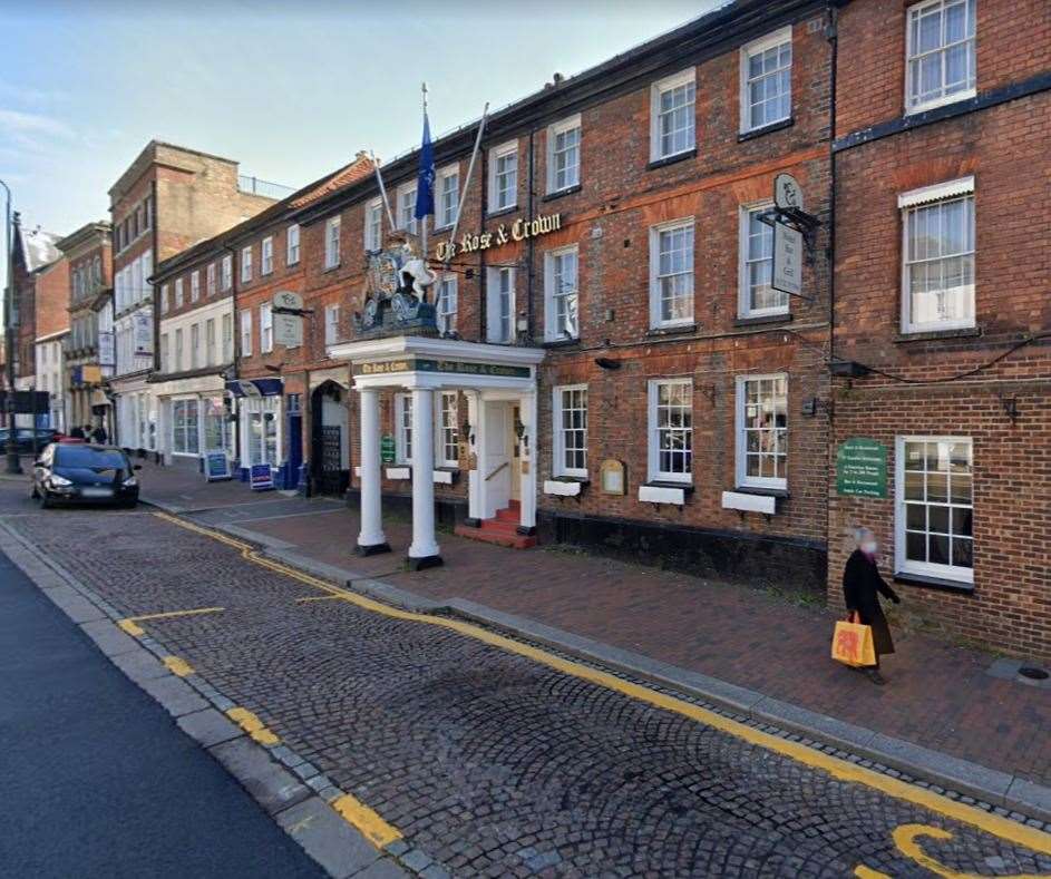 In the heart of town, it is a popular reception venue for those marrying in nearby Tonbridge Castle. Picture: Google Streetview