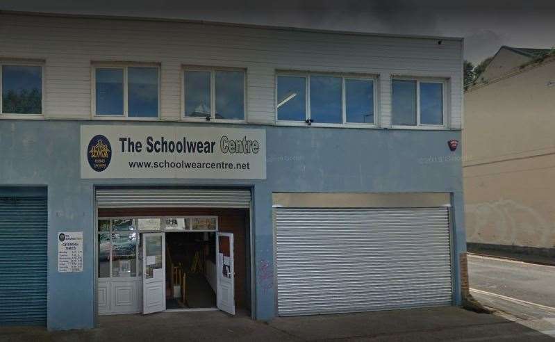 The Schoolwear Centre in Margate. Picture: Google Street View
