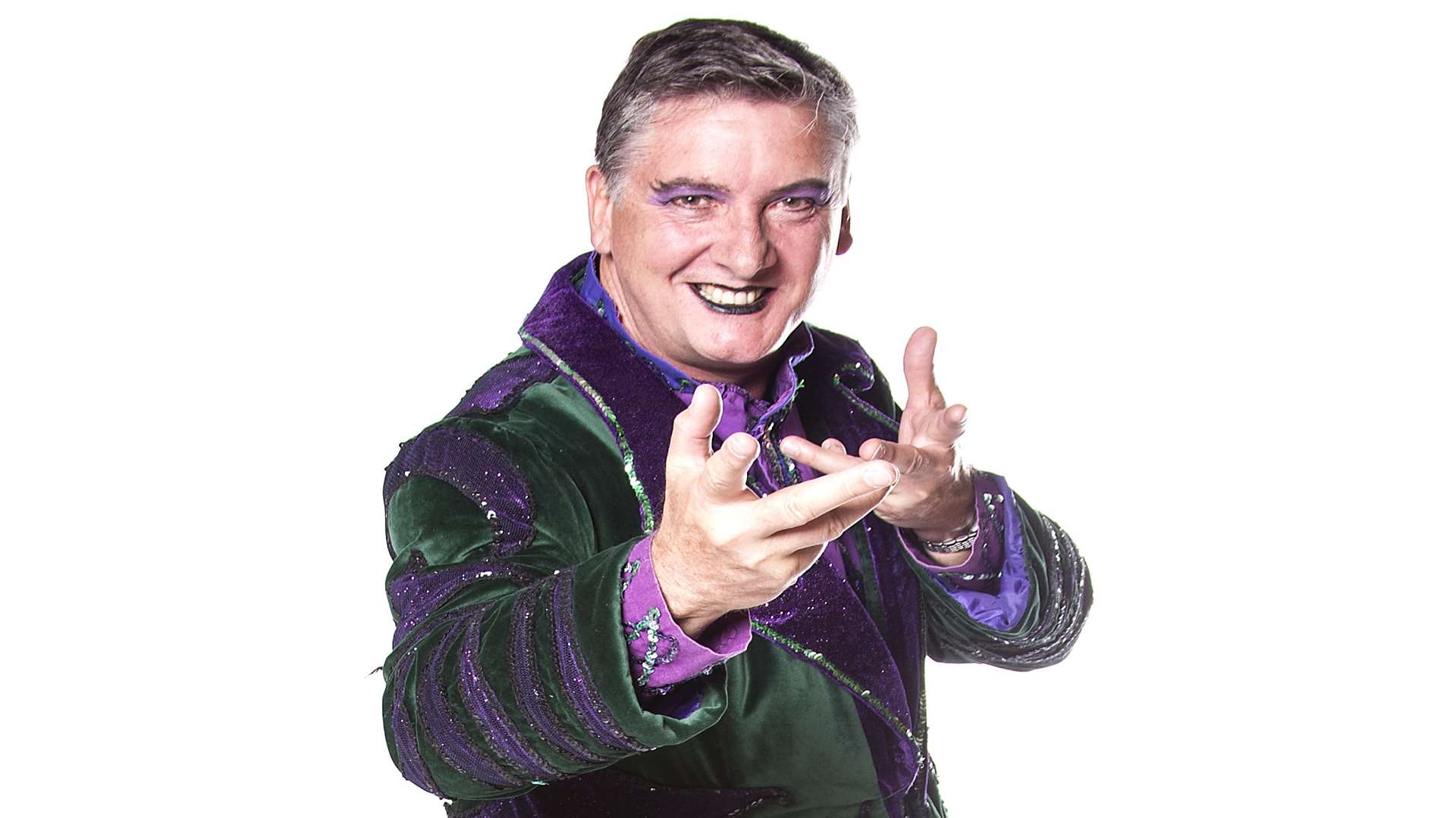 Olympic gold medalist and Dancing on Ice head judge Robin Cousins is the Evil Fleshcreep
