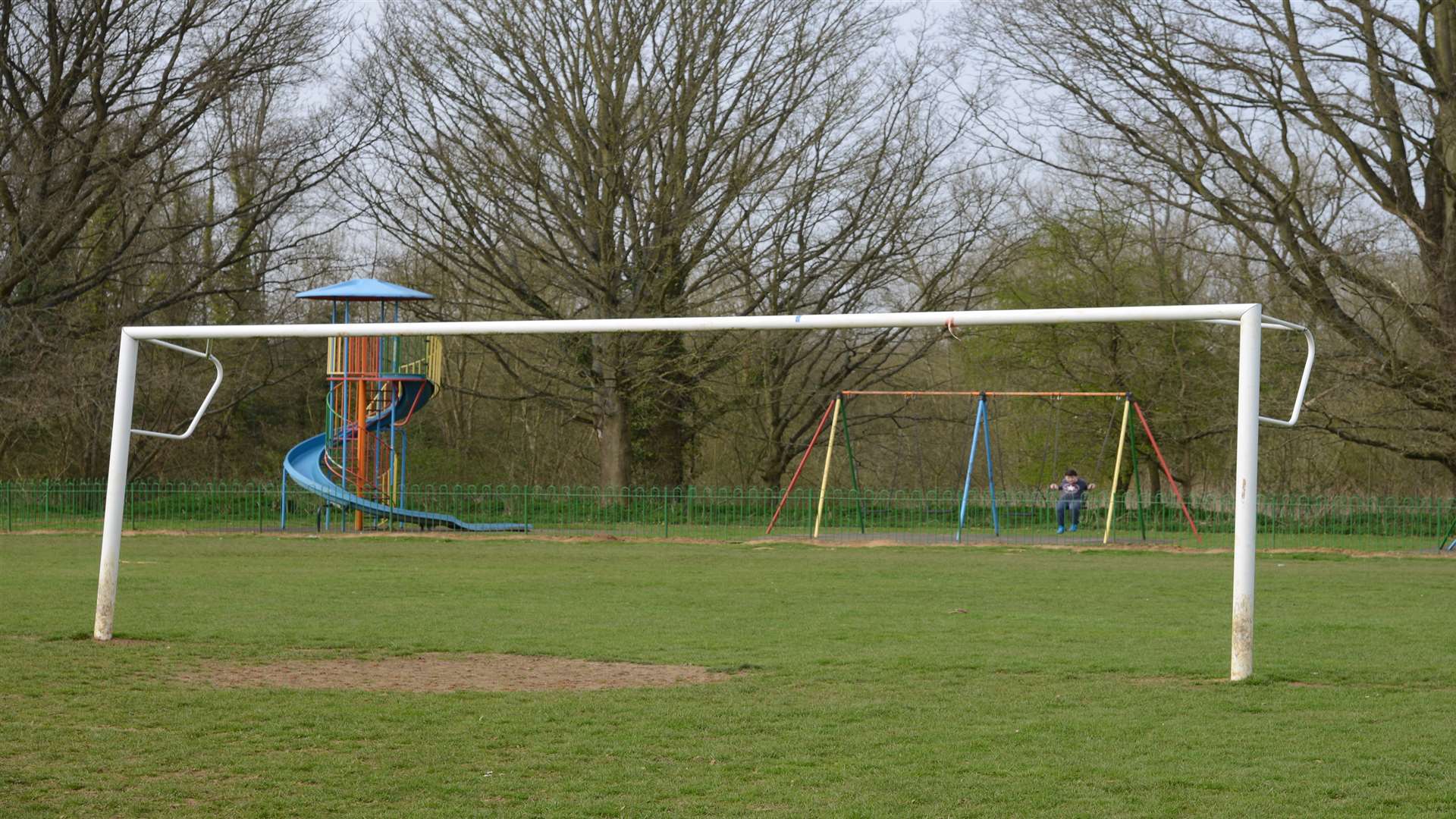 Many pitches are near play areas. Picture: Gary Browne