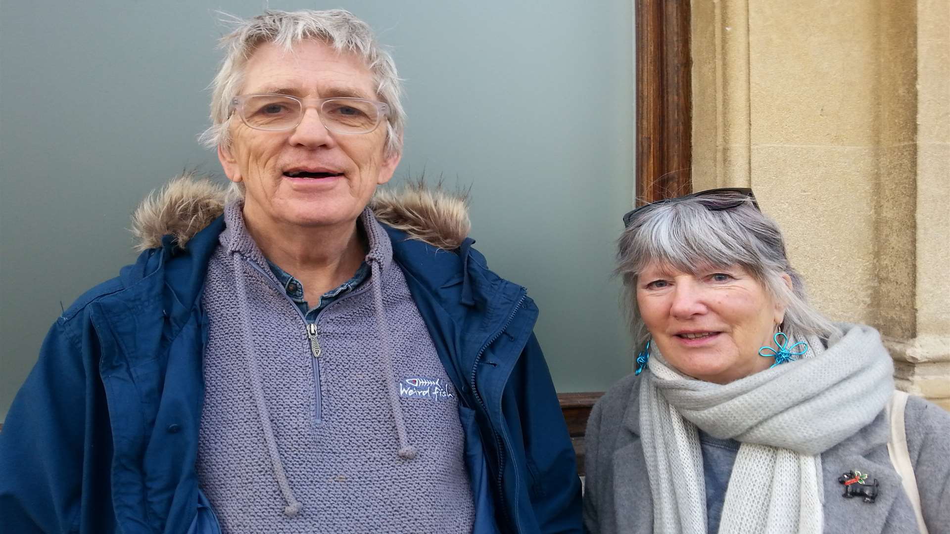David and Jenny Cross, of Mickleburgh Hill