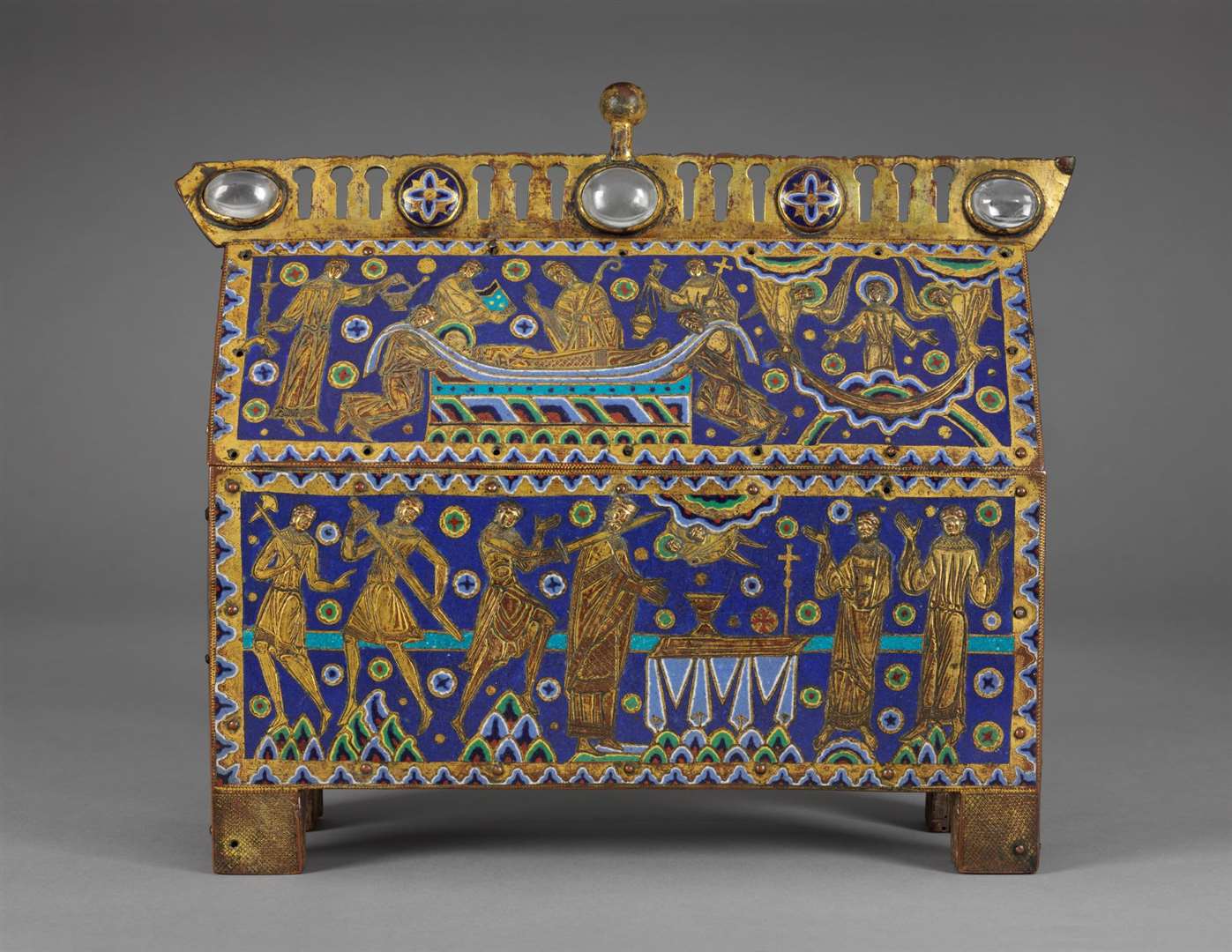 A Reliquary casket will also be on show to people who go to see the exhibition. Picture: British Museum