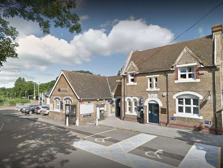 Birchington train station was closed. Picture credit: Google Street View (20814350)