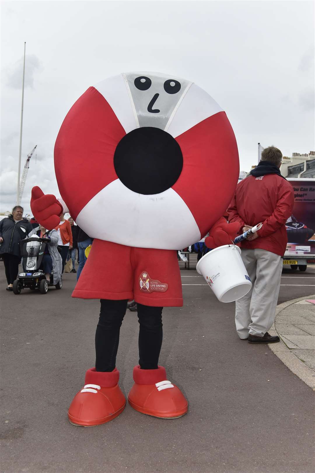 A costumed participant in last year's Regatta..Picture: Tony Flashman