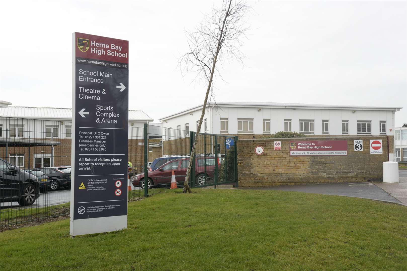 Pupils in Years 9, 10 and 13 at Herne Bay High School are self-isolating