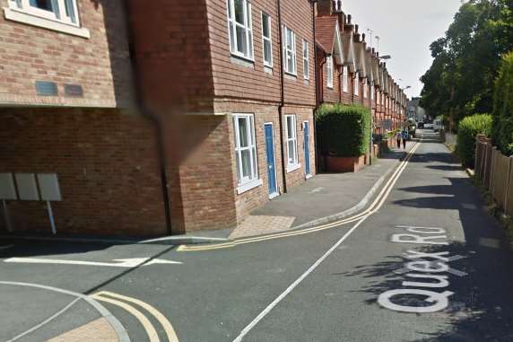 Three men have been charged after the incident in Quex Road, Westgate-on-Sea. Picture: Google Street View