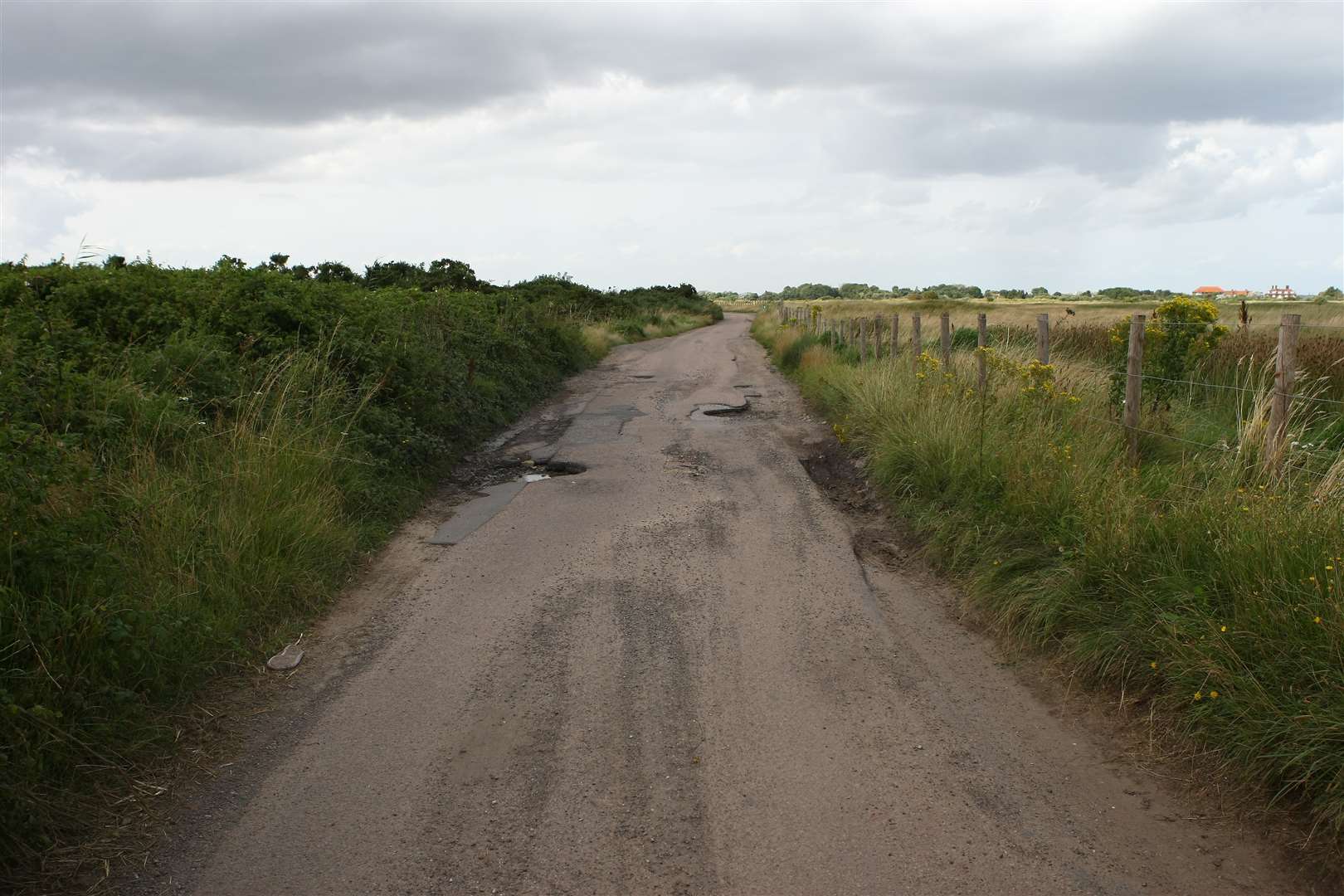 The ancient highway, near to where the incident happened