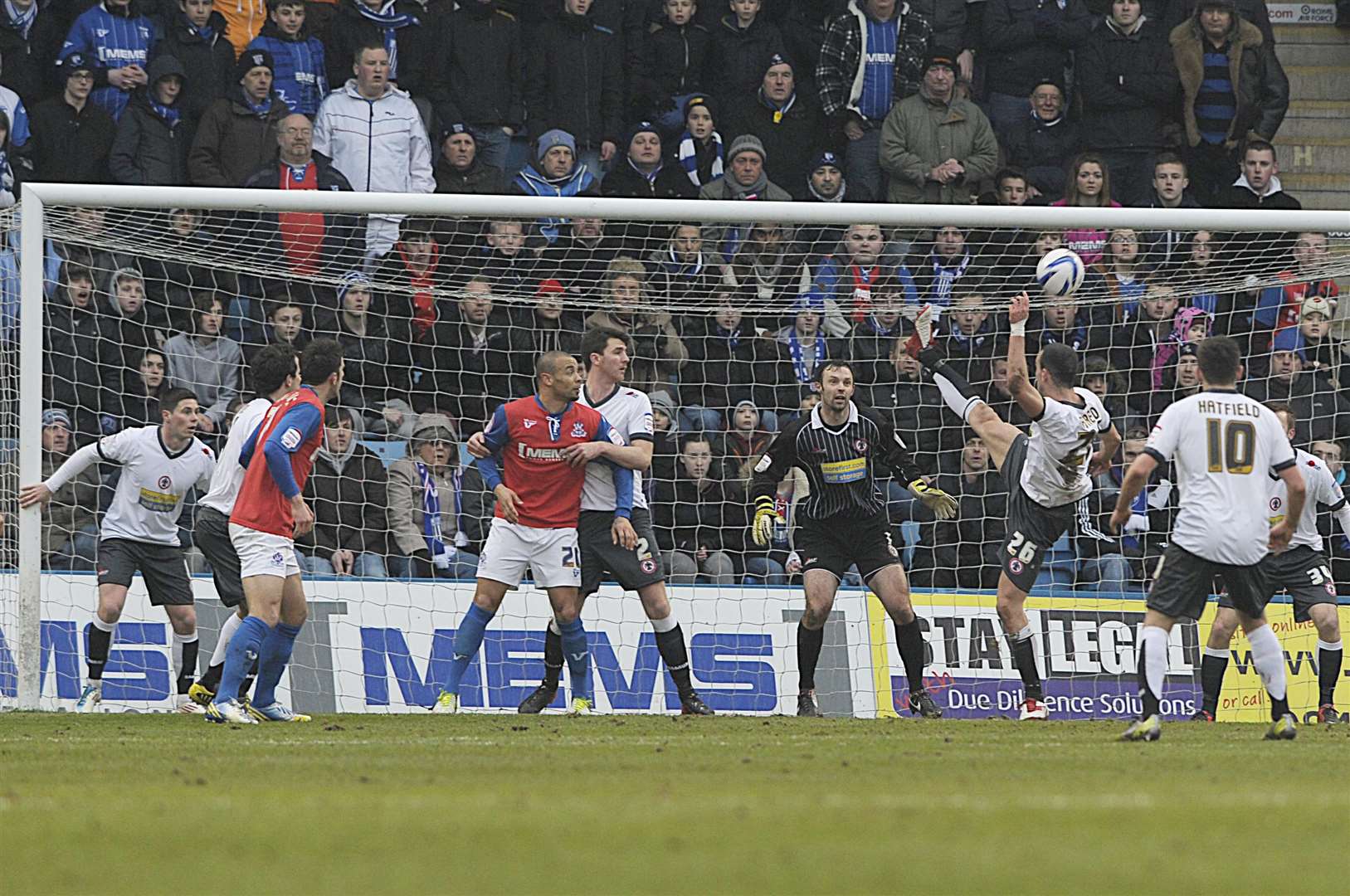 Gillingham last played Accrington in March 2013, winning 1-0