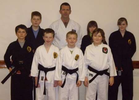 The Queenborough Karate club closed on a high with six members claiming their black belts