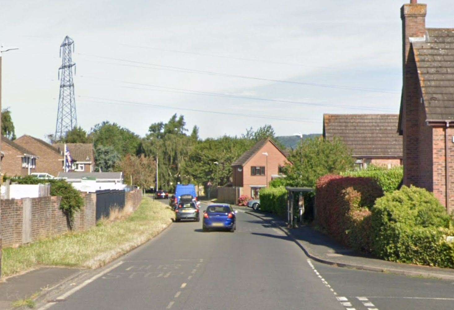 A man was reportedly bitten by a dog in Chaucer Way, Larkfield. Picture: Google