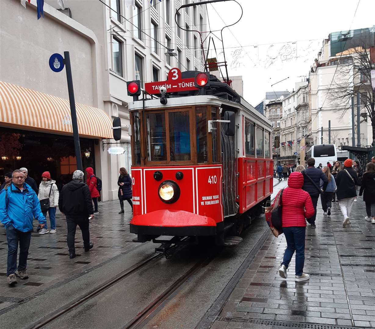 Istanbul's nostalgic tramways are a quirky way to explore the European side of the city. Photo: Sean Delaney