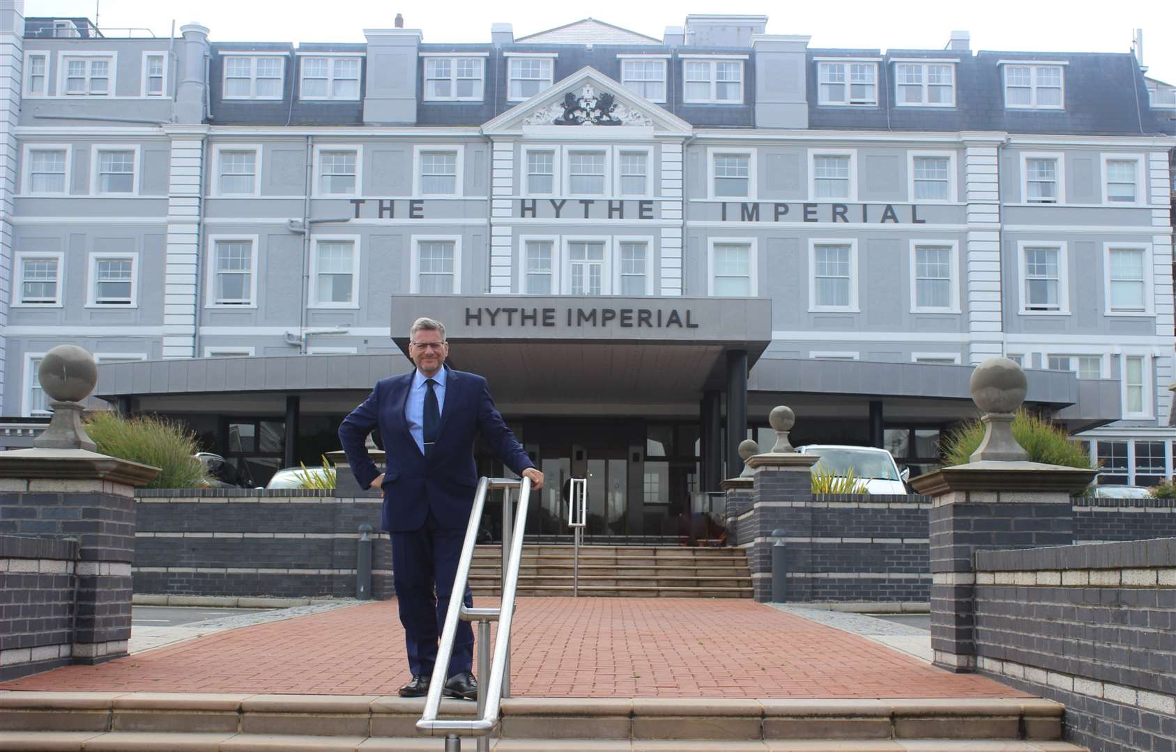 Nick Gauntlett, managing director of the Hythe Imperial Hotel