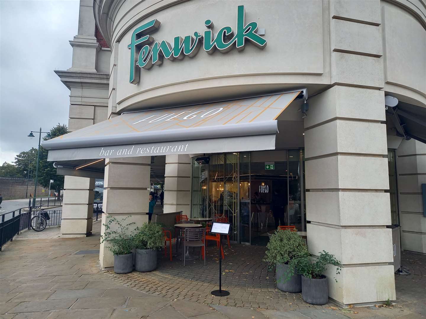 Fenwick, the flagship store of Whitefriars, now has a new restaurant at the rear