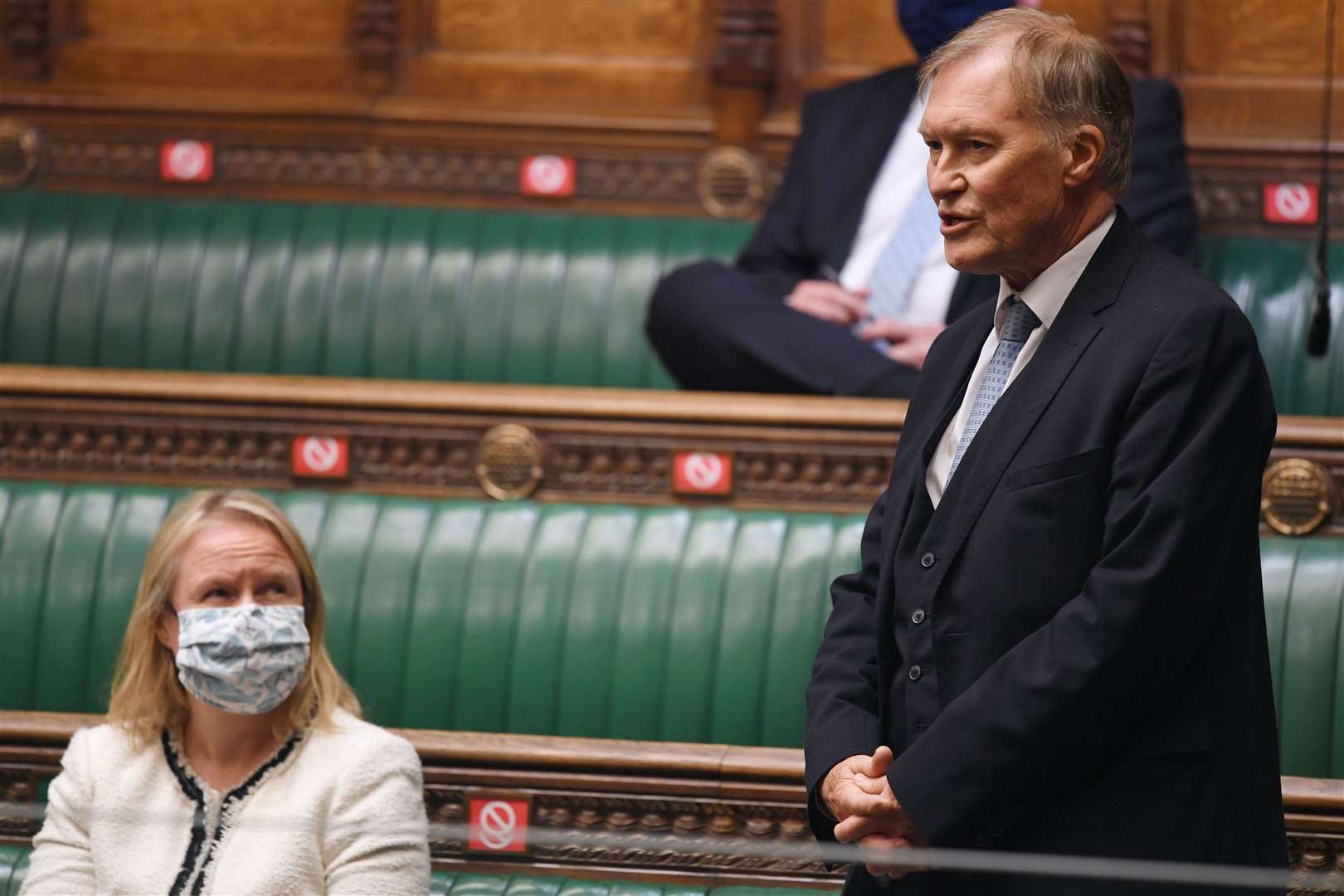 Sir David Amess was stabbed to death by Ali Habi Ali in 2021 (UK Parliament/Jessica Taylor/PA)