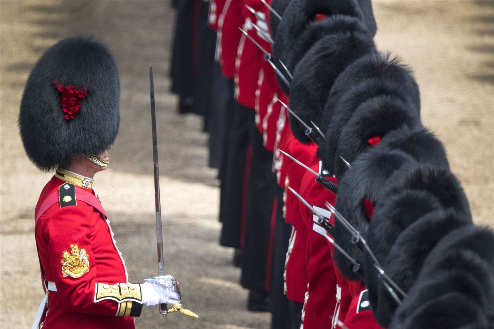 The Coldstream Guards are the oldest continuously serving regiment in the British Army (Victoria Jones/PA)