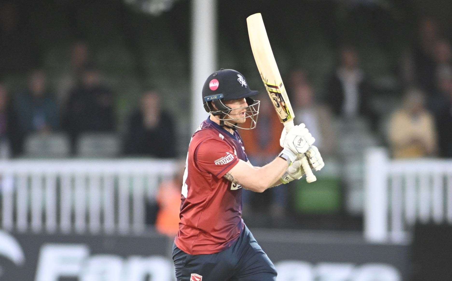 Jordan Cox – ended 31 not out after taking three catches and being involved in a run-out. Picture: Barry Goodwin
