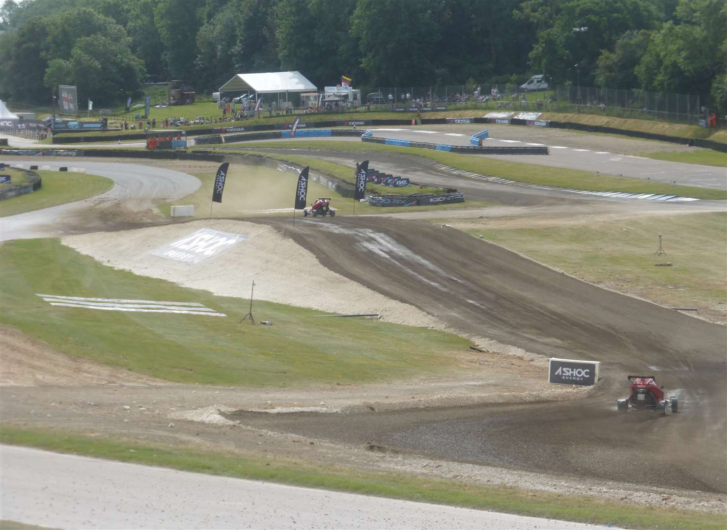 The new infield section. Picture: Vic Wright
