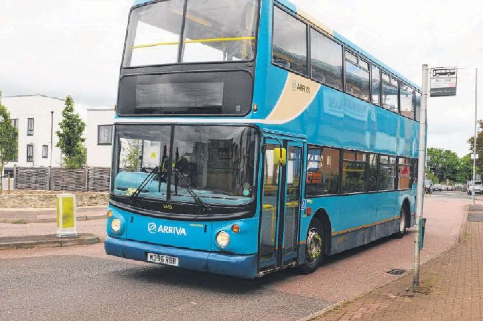 A system of getting a seat on the bus applied - cool kids at the back, the rest at the front