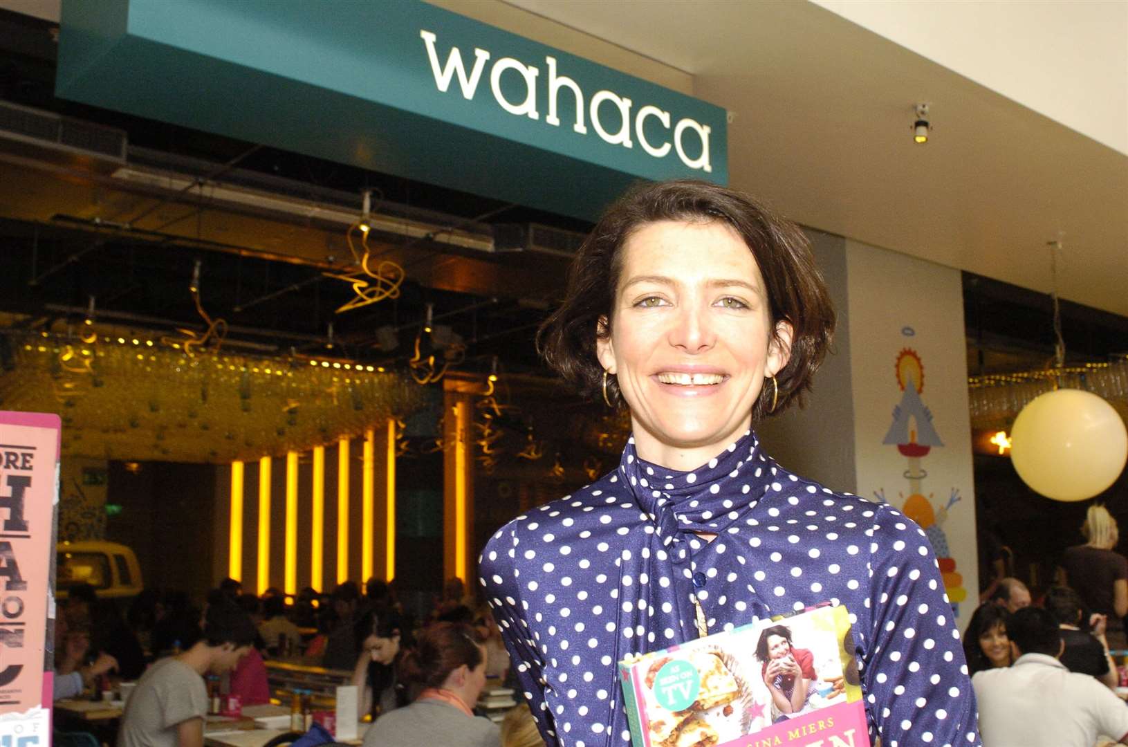 Masterchef winner Thomasina Miers at Wahaca in Bluewater in 2012